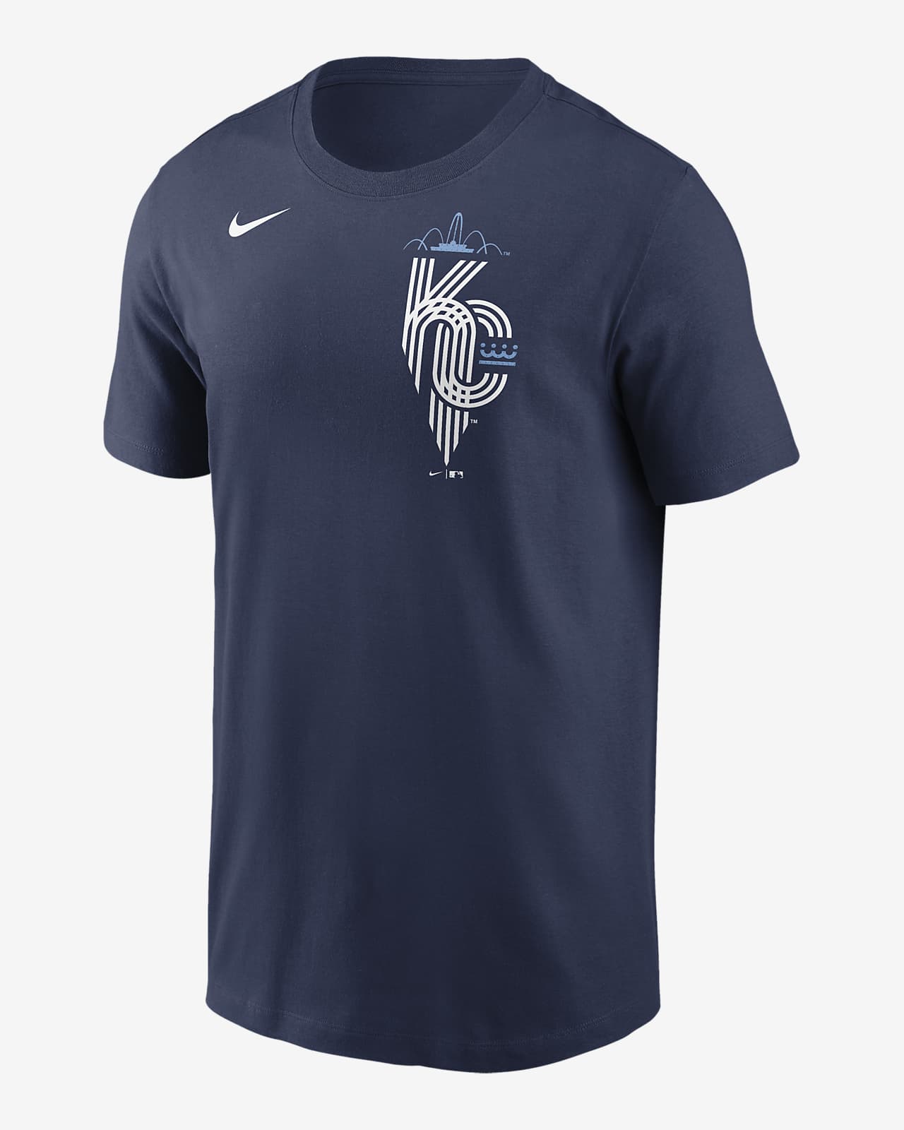 Kansas City Royals City Connect Wordmark Men's Nike MLB T-Shirt