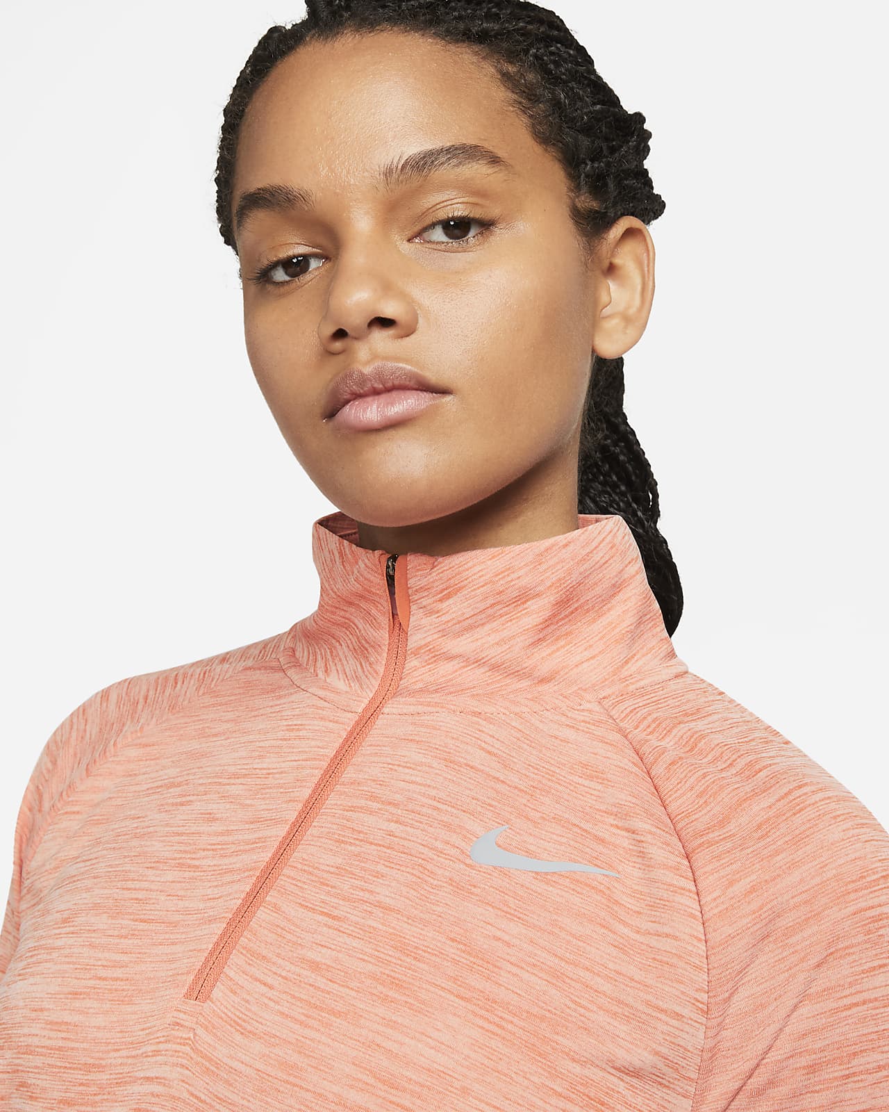 nike pink pacer top