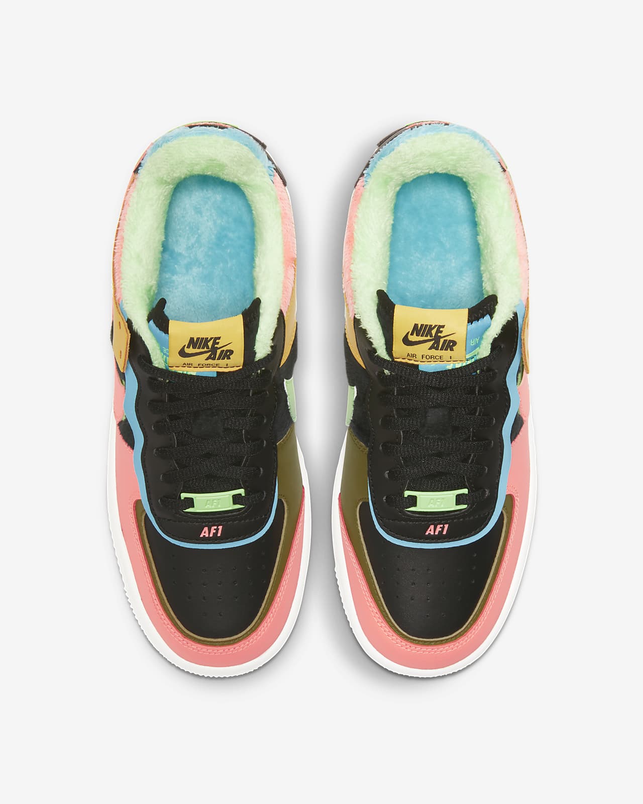 nike air force women's colorful