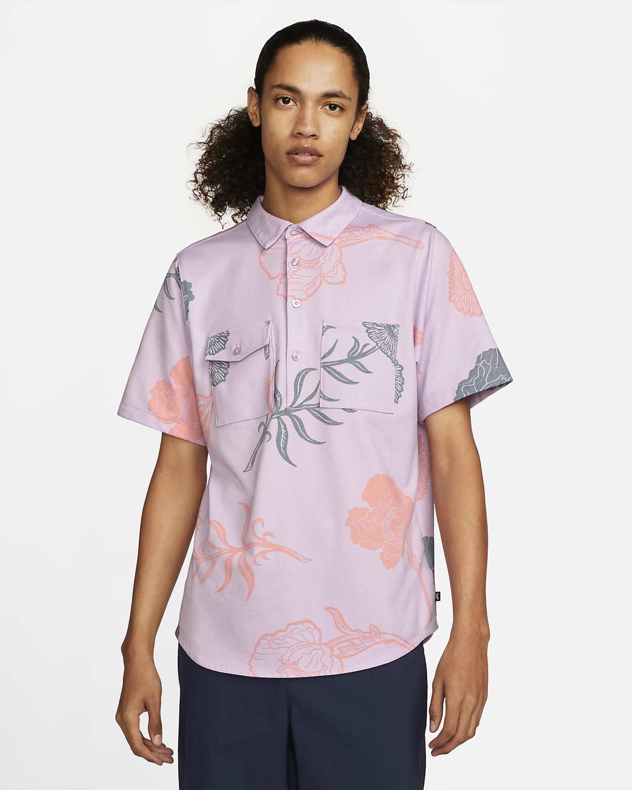 Nike SB Printed Knit Skate Top. Nike LU