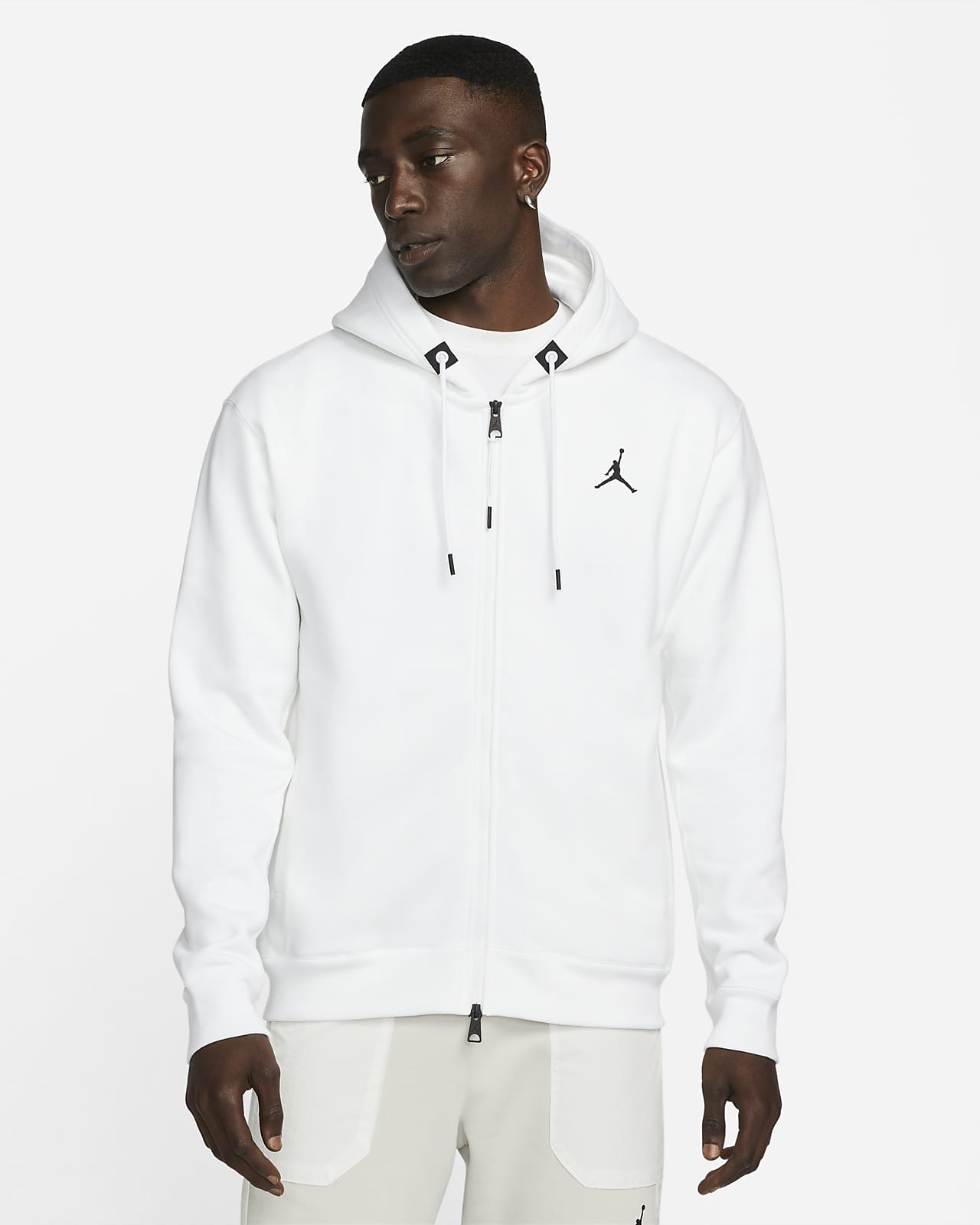 plain fleece hoodie