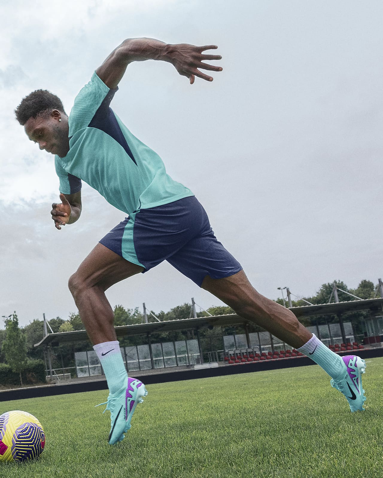 Botas de fútbol Nike Mercurial Vapor 15 Academy MG Mbappé para Niño