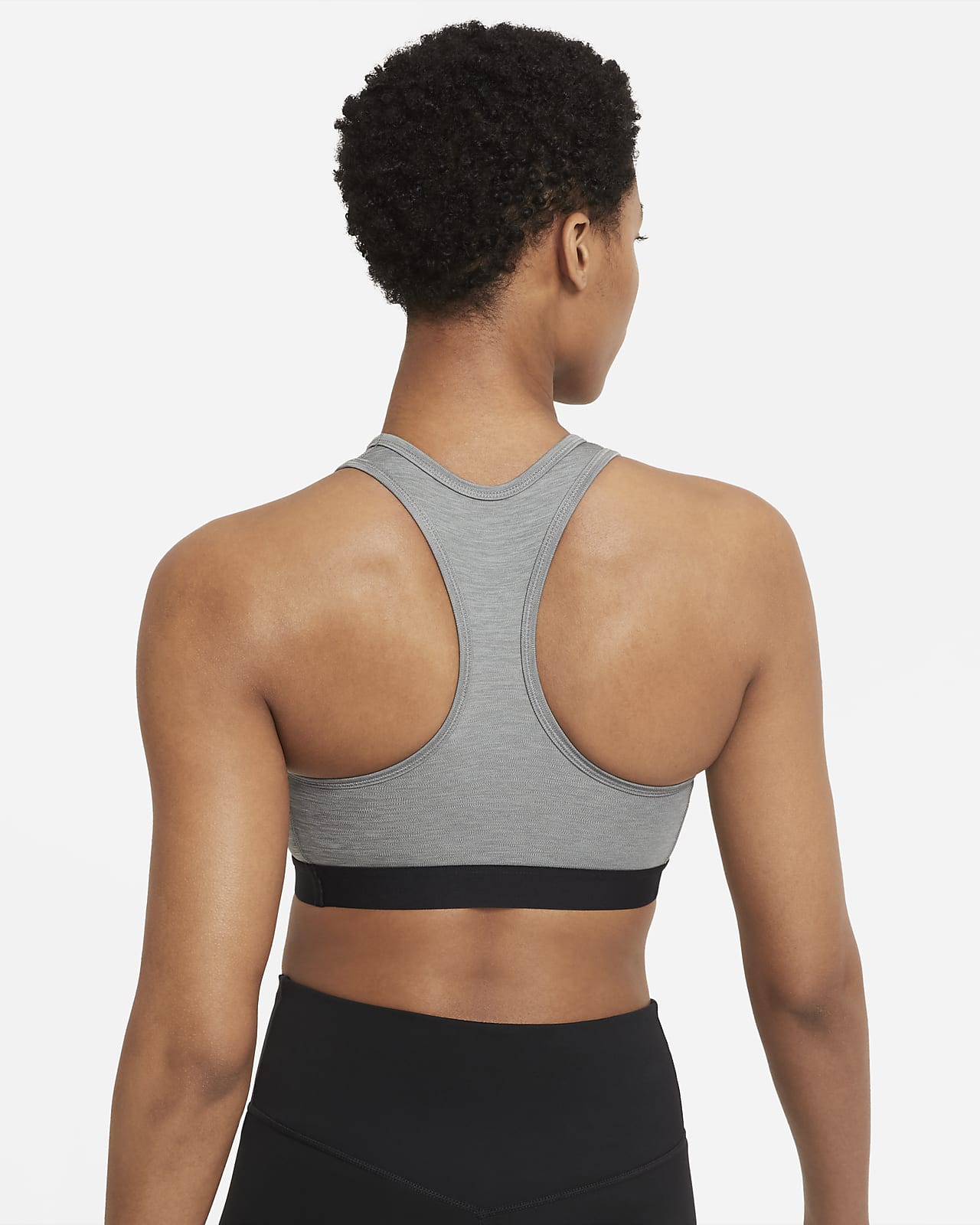 Nike Dri-FIT Swoosh Women's Medium-Support 1-Piece Pad Sports Bra. Nike.com