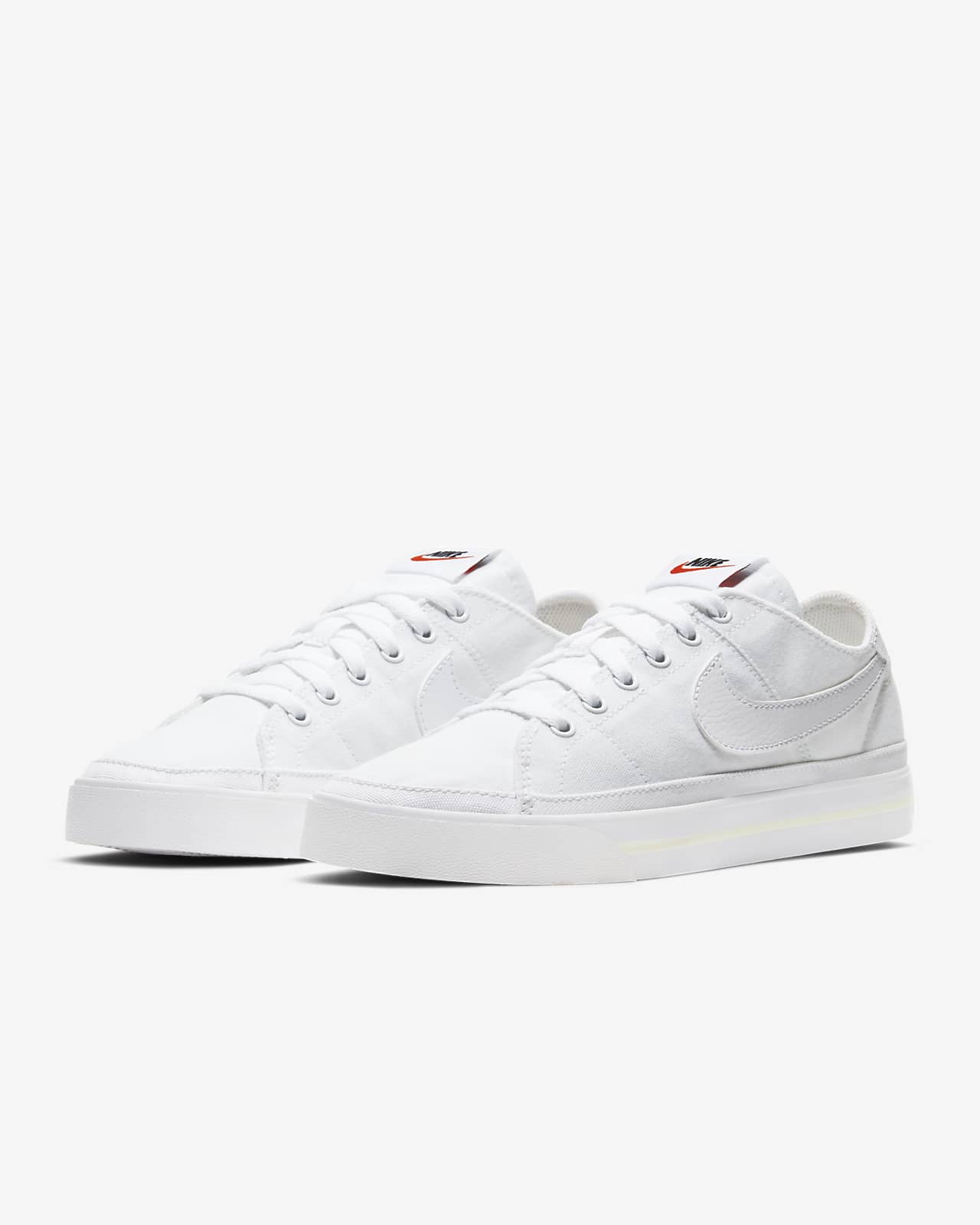 nike canvas shoes womens white