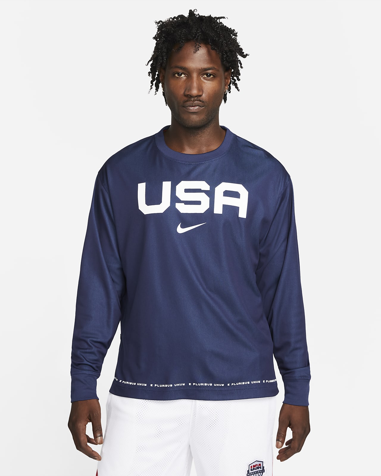 at opfinde omgive marts Nike Team USA Men's Long-Sleeve Basketball Shooting Top. Nike.com