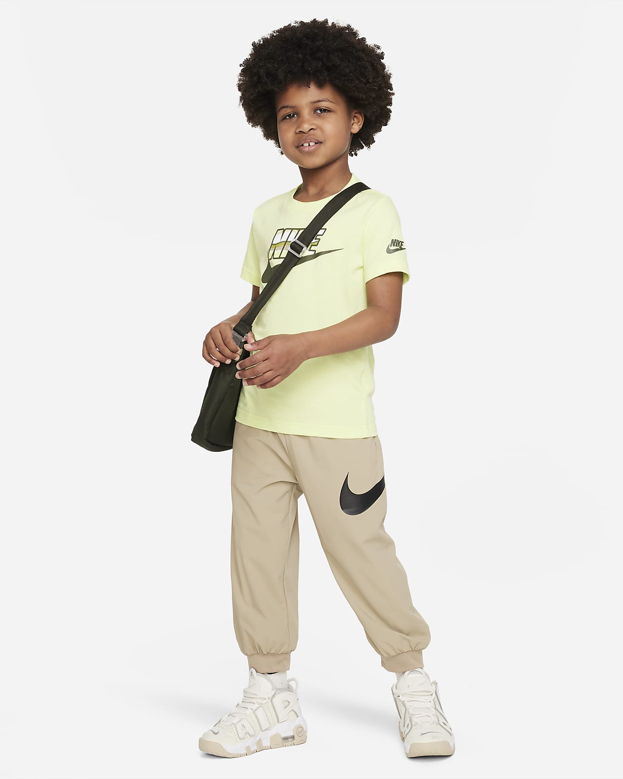 Nike Stripe Kids\' T-Shirt. Dri-FIT Scape Tee Little Futura