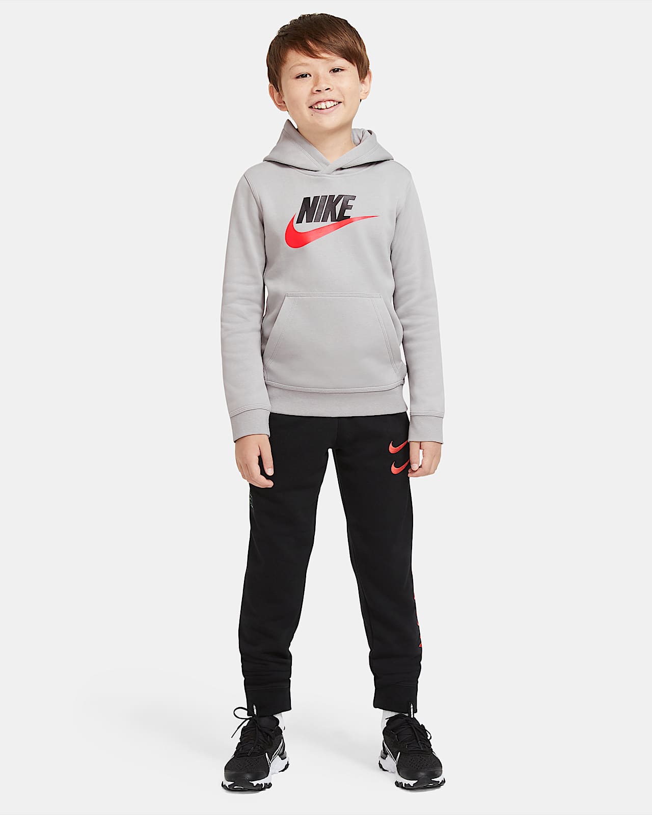 nike fleece overhead hoodie junior