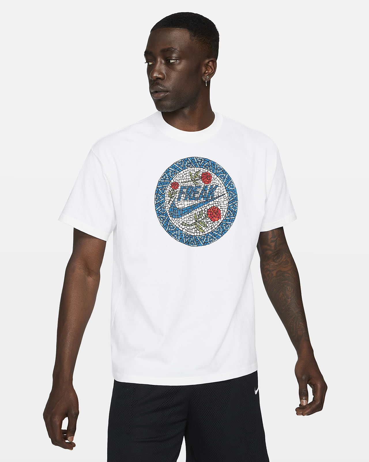 nike freak shirt blue