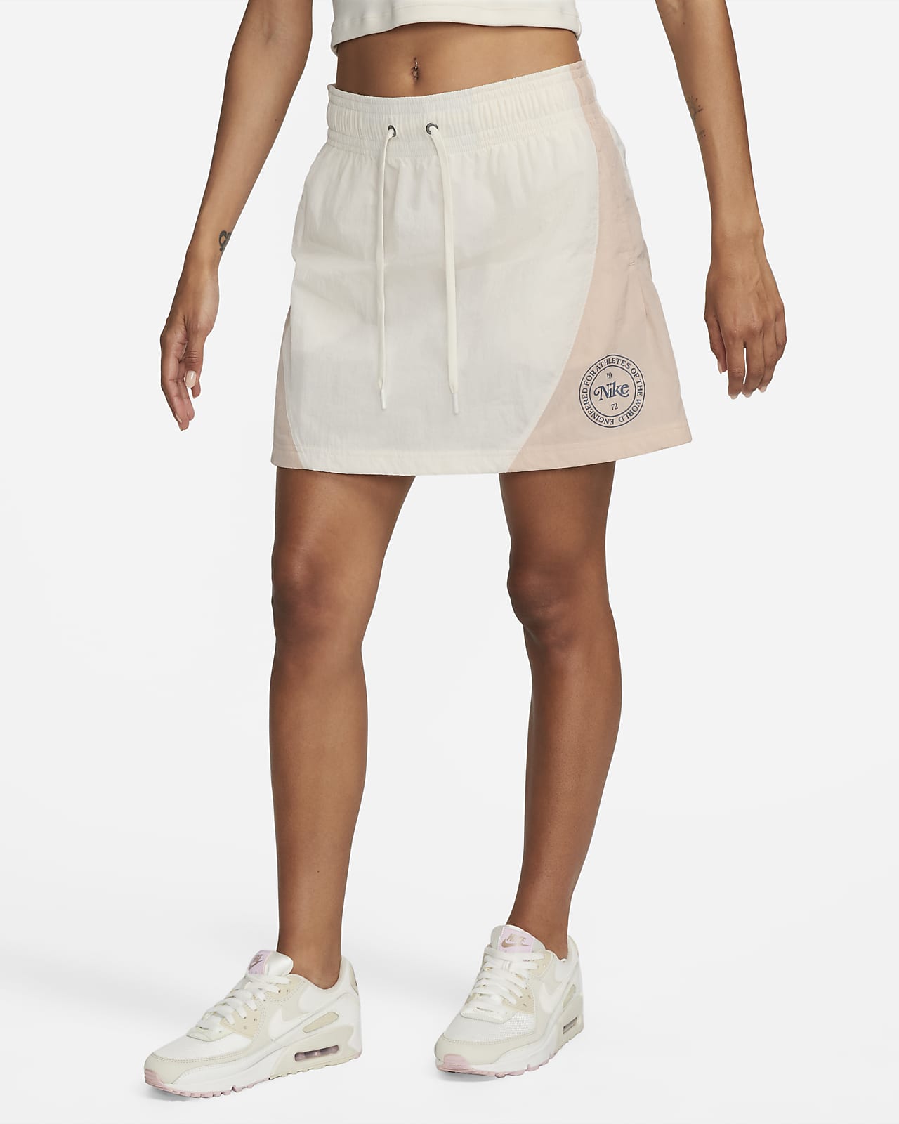 Nike Air Women's High-Waisted Woven Campus Mini Skirt