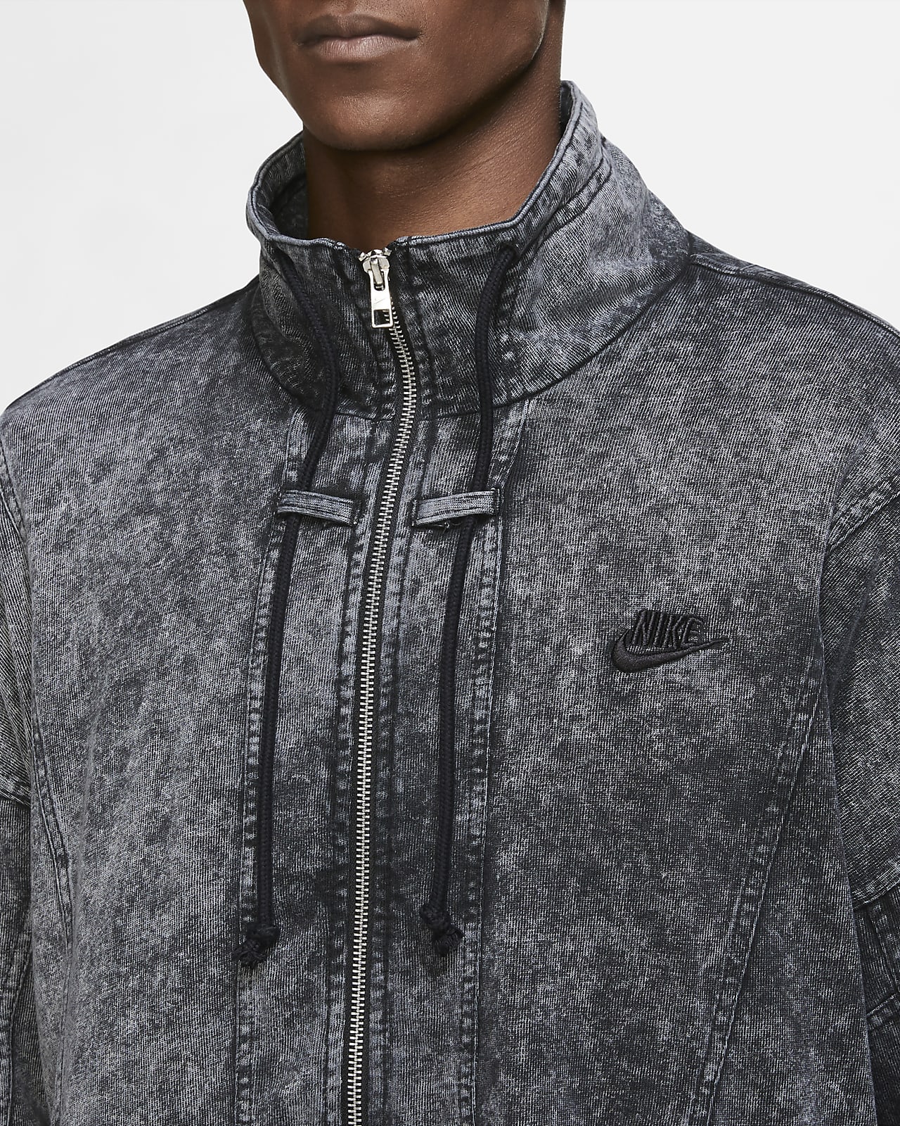 nike knit wash jacket