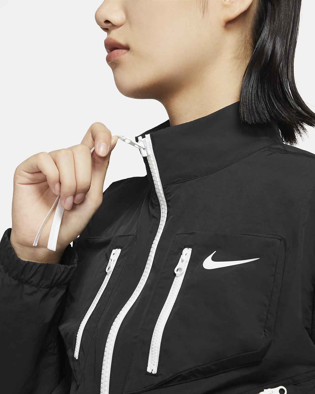 women's nike woven jacket