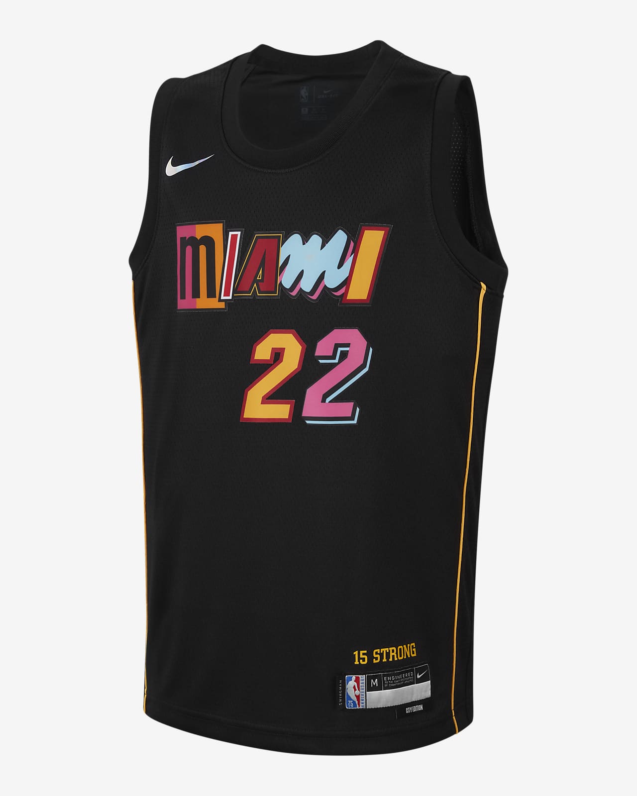 Maglia Miami Heat Swingman Nike Dri-FIT NBA – Ragazzi. Nike IT