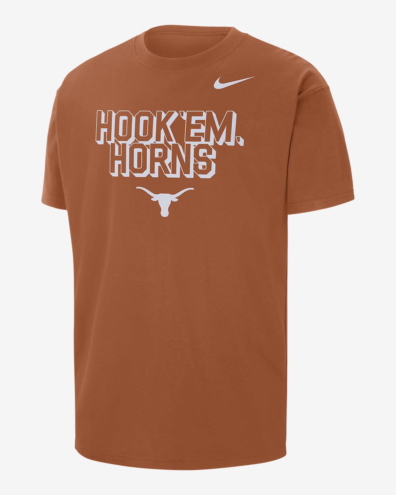 Texas Men's Nike College Max90 Crew-Neck T-Shirt