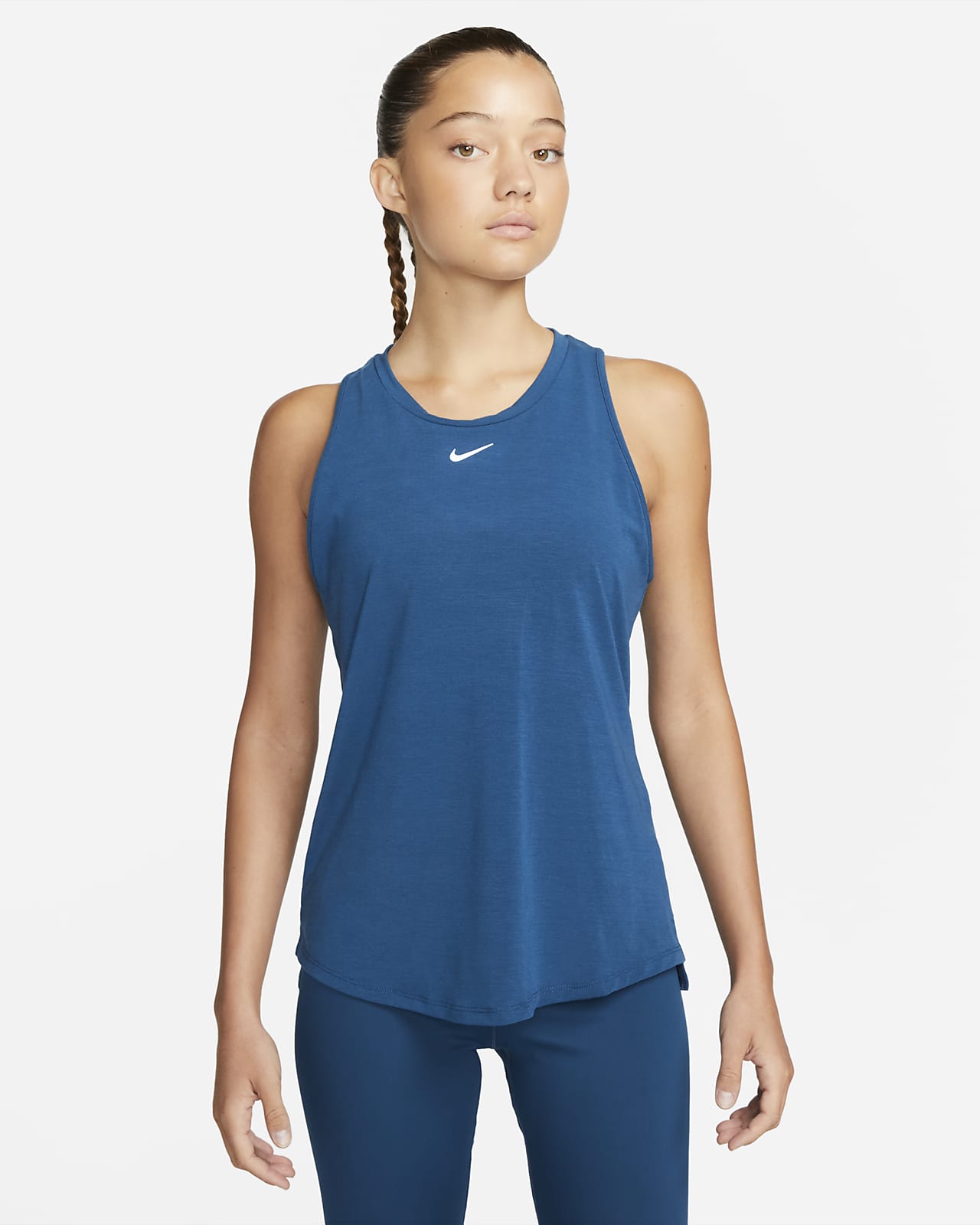 Nike DriFIT One Luxe Women's Standard Fit Tank. Nike GB