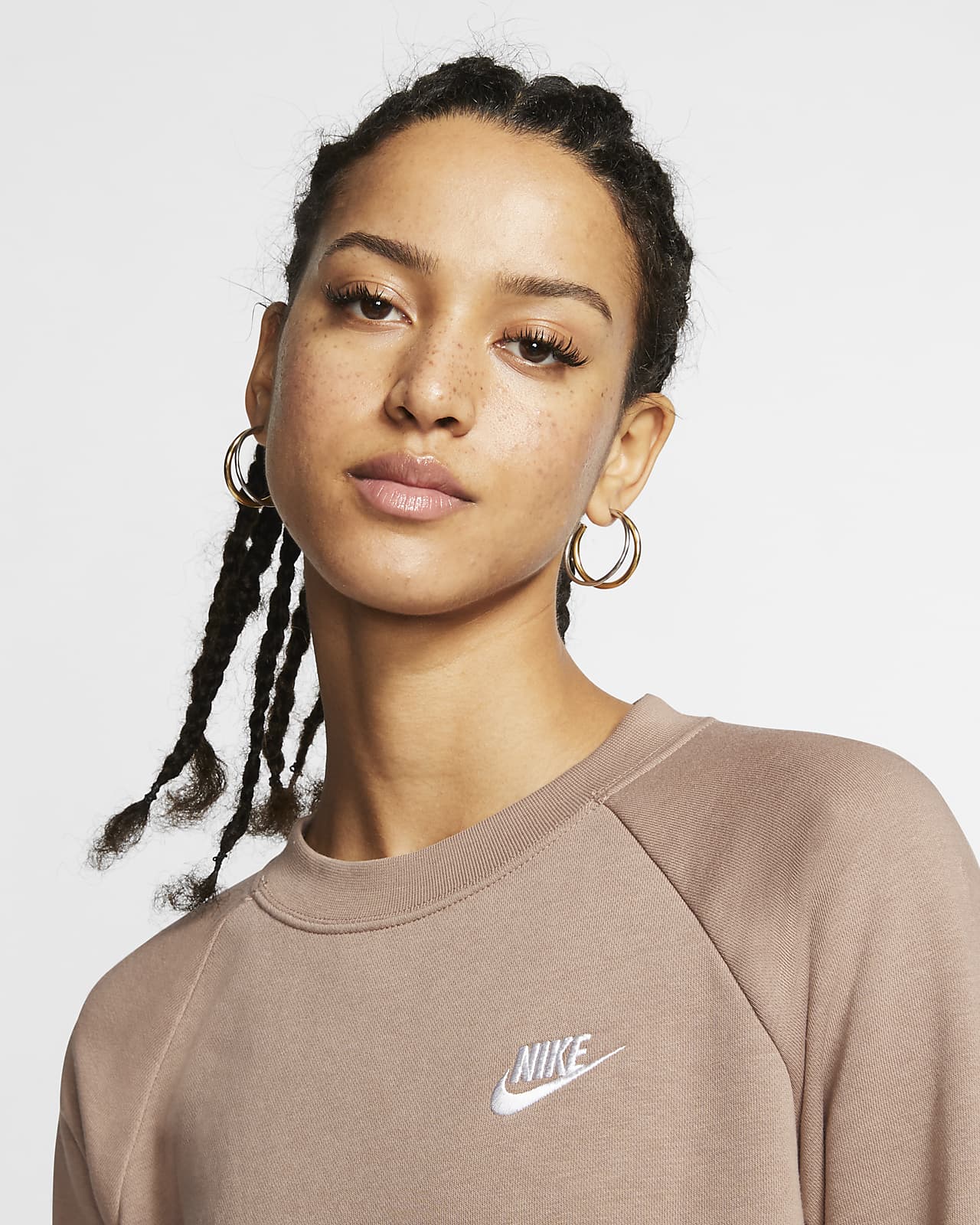Nike Sportswear Essential Women's Fleece Crew. Nike ZA