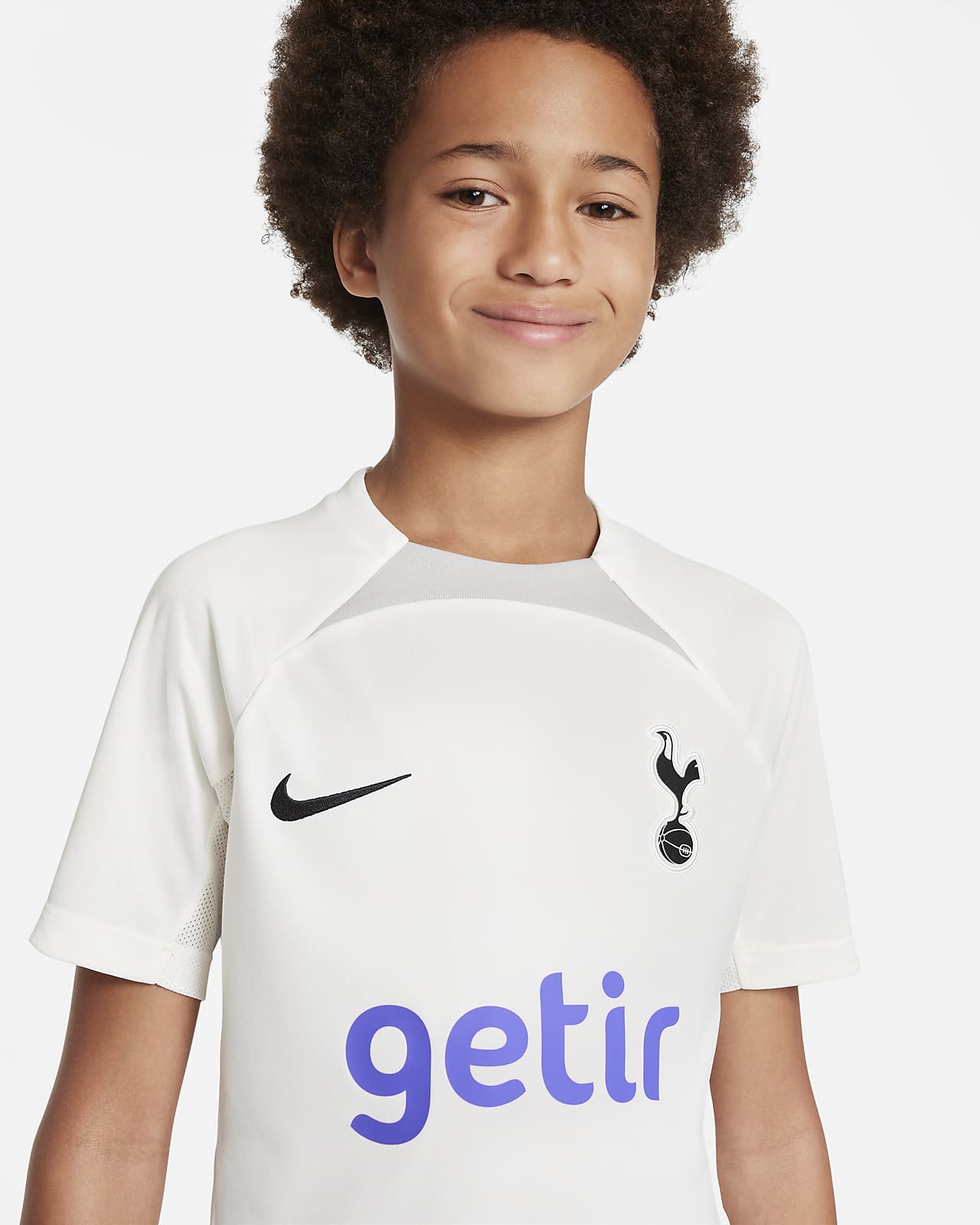 Tottenham Hotspur Strike Older Kids' Nike Dri-FIT Short-Sleeve Football ...