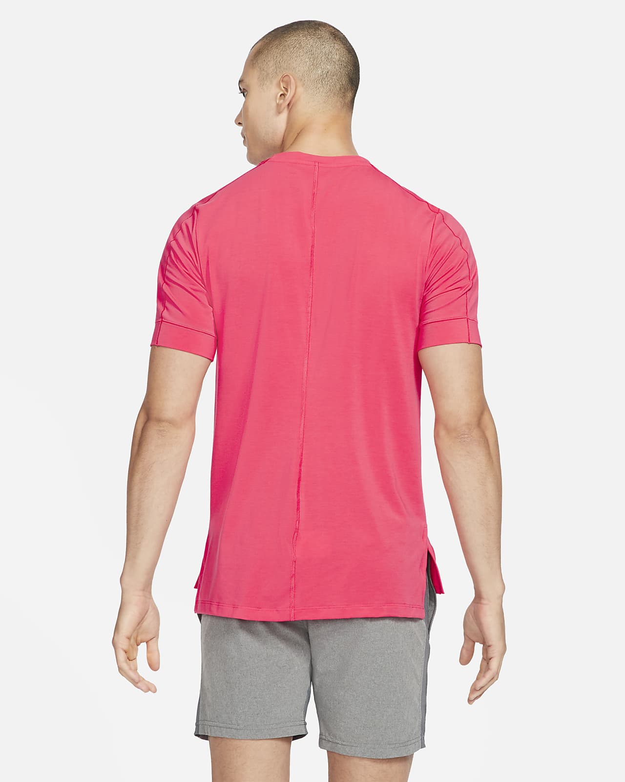 Nike Yoga DriFIT Men's ShortSleeve Top.