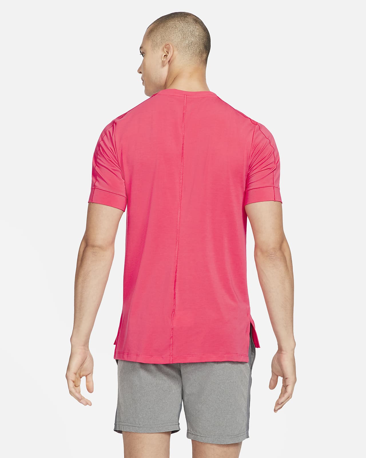 nike mens yoga top