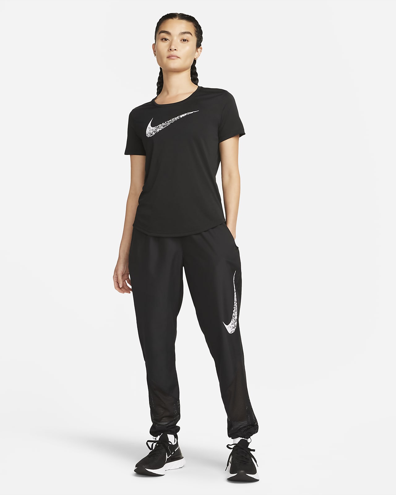 Nike Swoosh Women's Short-Sleeve Top. Nike