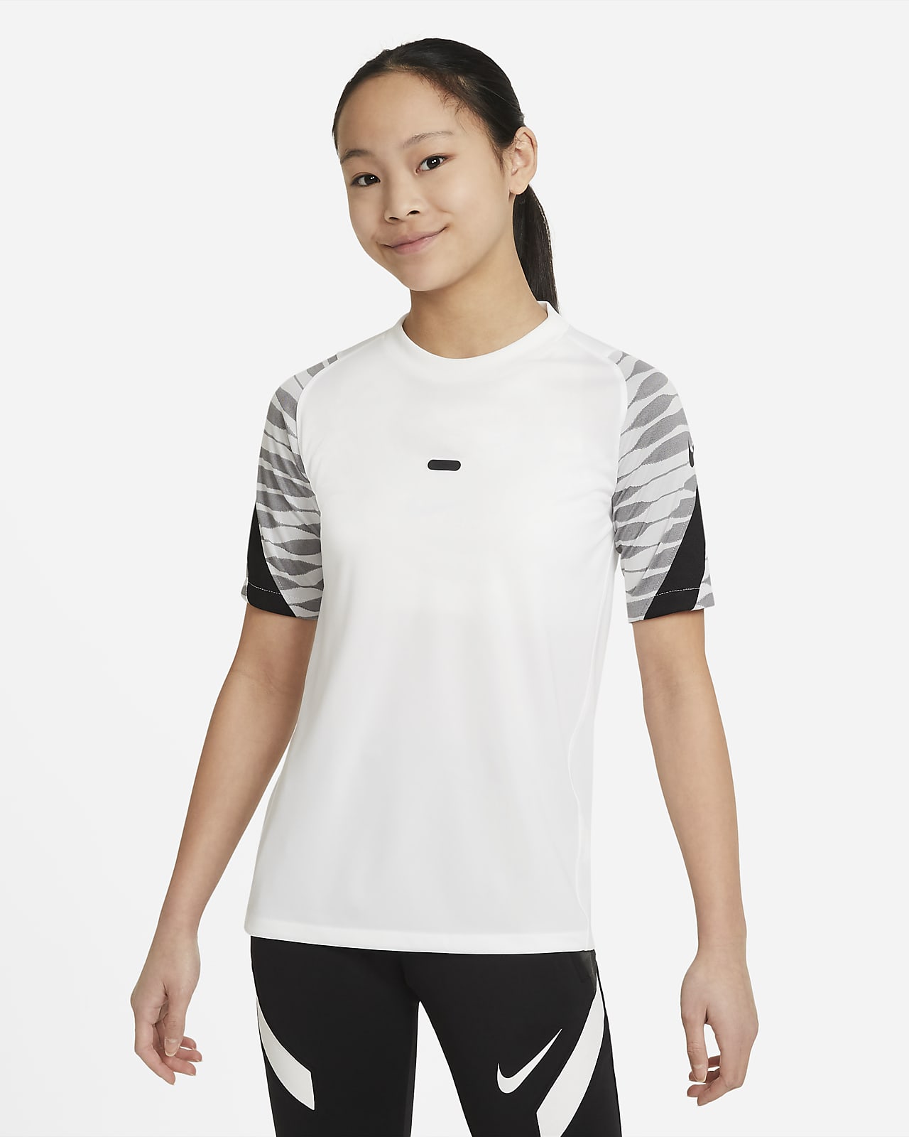 Игровая футболка с коротким рукавом для школьников Nike Dri-FIT Strike