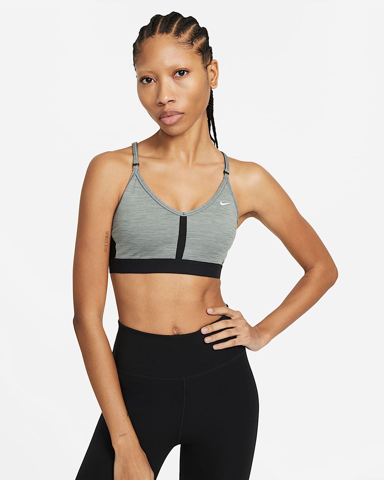 Nike Indy Women's Light-Support Padded V-Neck Sports Bra