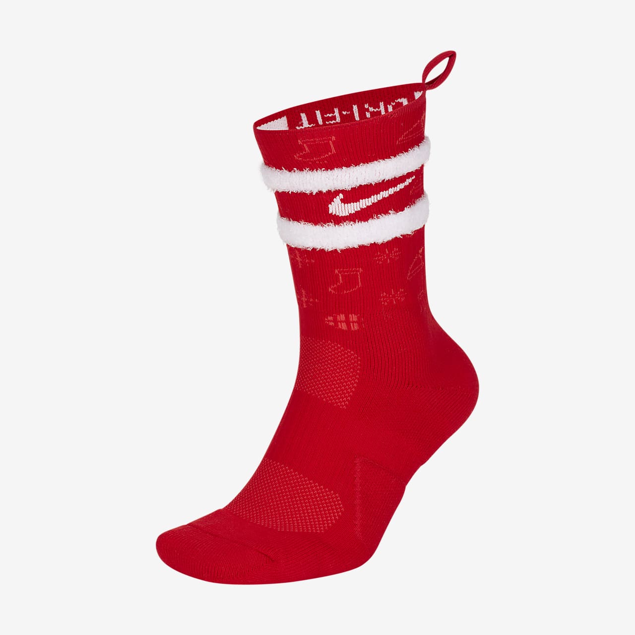 nike elite christmas socks