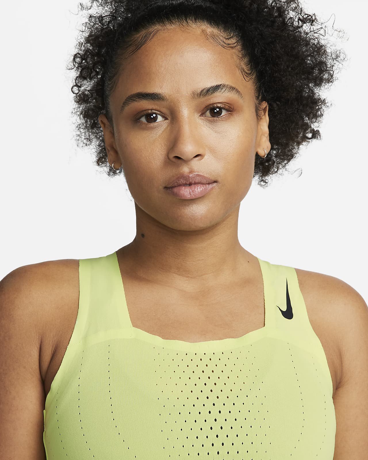 Nike Women's Dri-FIT ADV AeroSwift Running Crop Top – Heartbreak