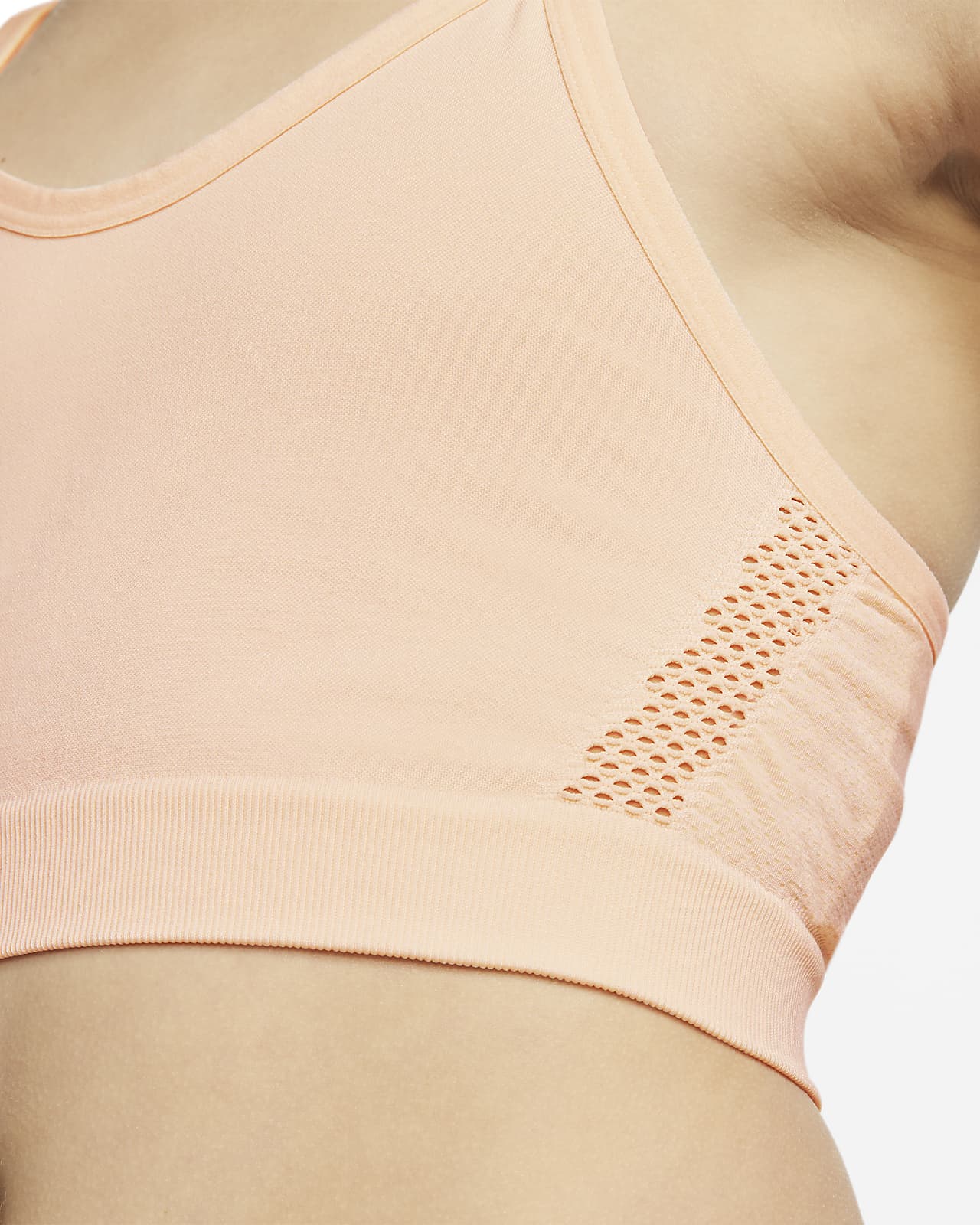 nike beige sports bra