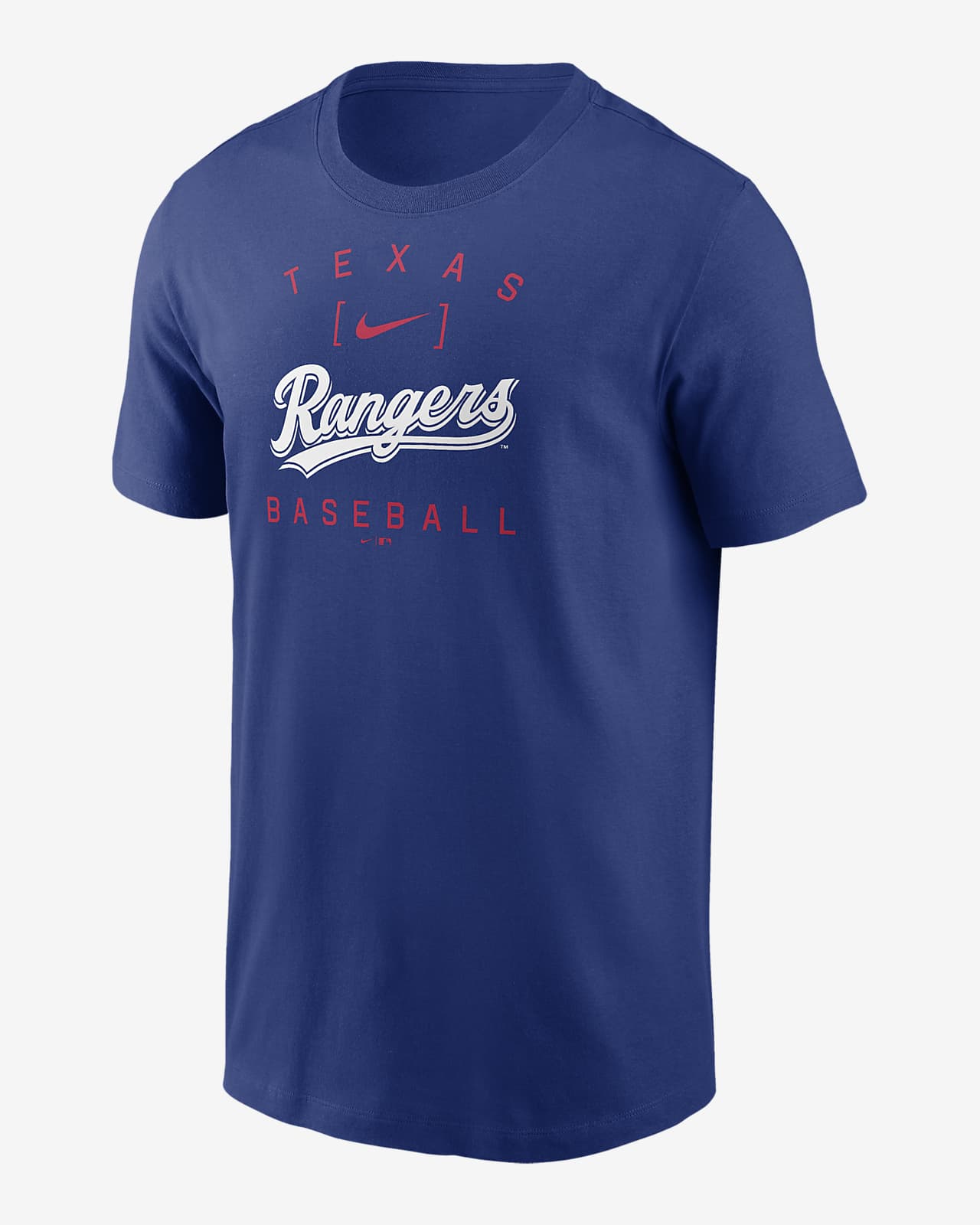 Texas Rangers Home Team Athletic Arch Men's Nike MLB T-Shirt