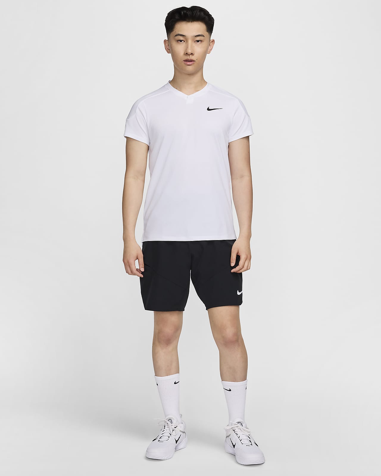 【ナイキ公式】コート スラム メンズ Dri-FIT テニストップ ホワイト メンズ XS NikeCourt Slam Men's Dri-FIT Tennis TOP