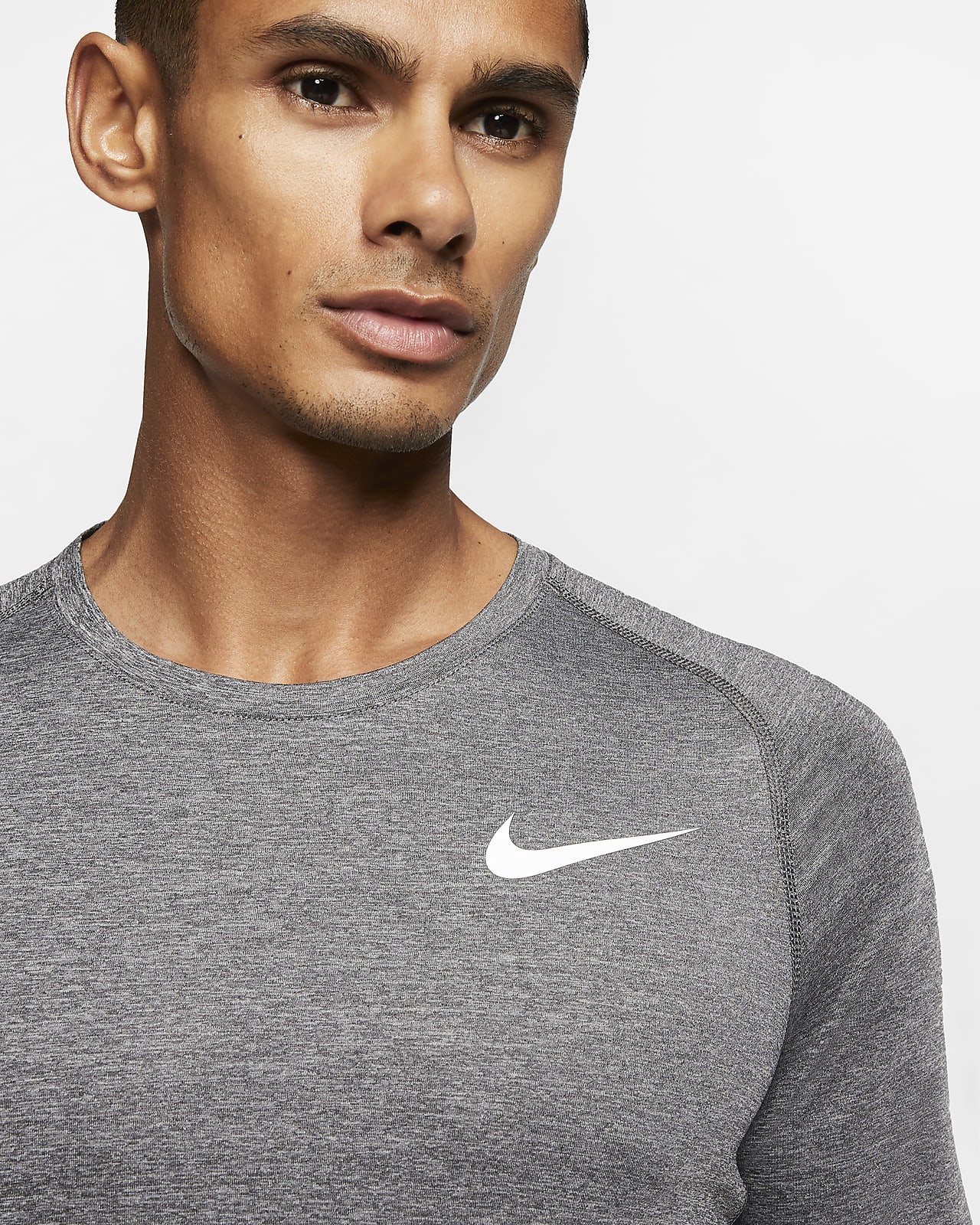 nike men's short sleeve training top