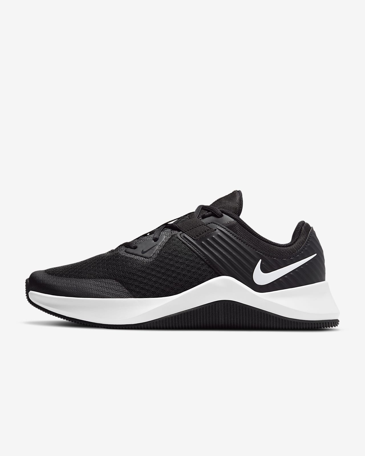 mens black and white nike trainers