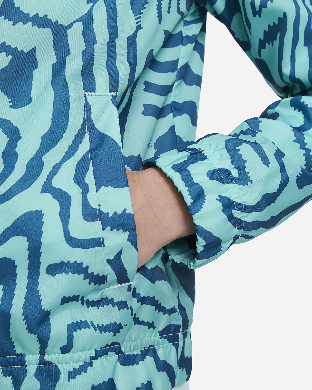 nike sportswear printed jacket