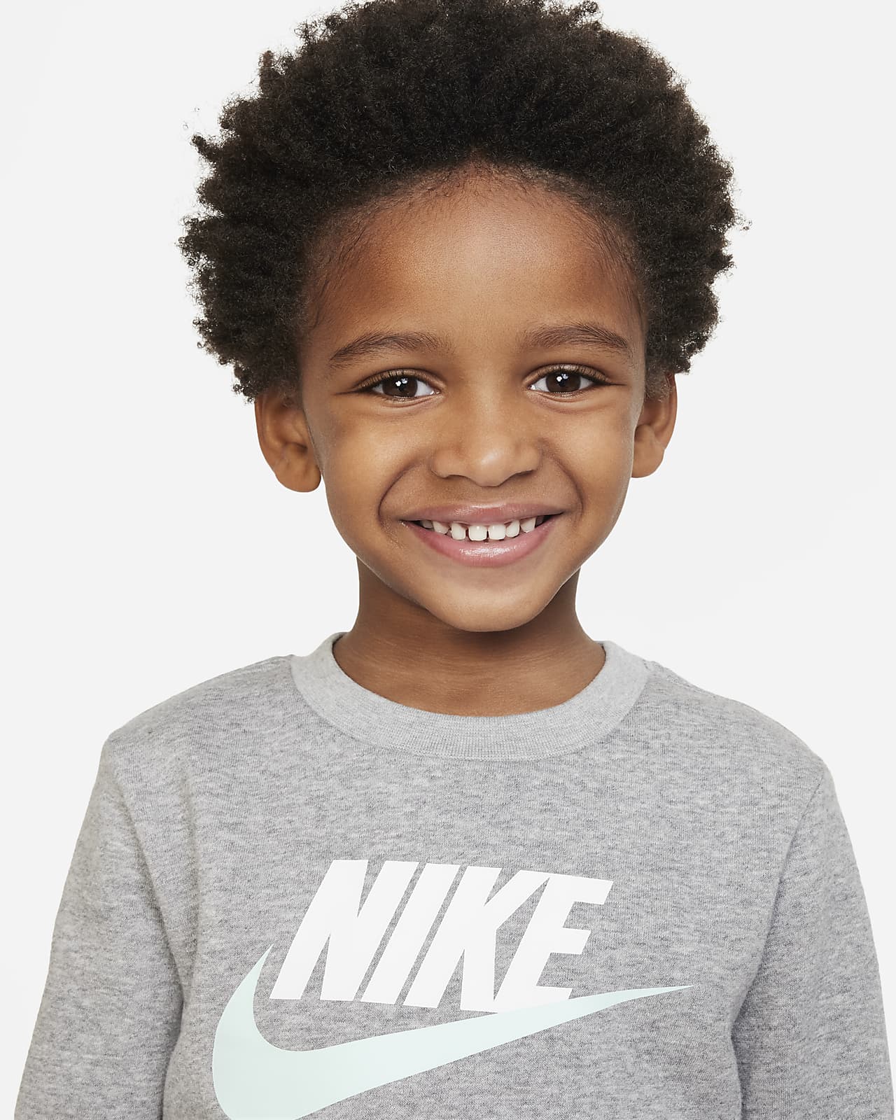 Nike Sportswear Club Printed Set Toddler 2-Piece Crew Set.