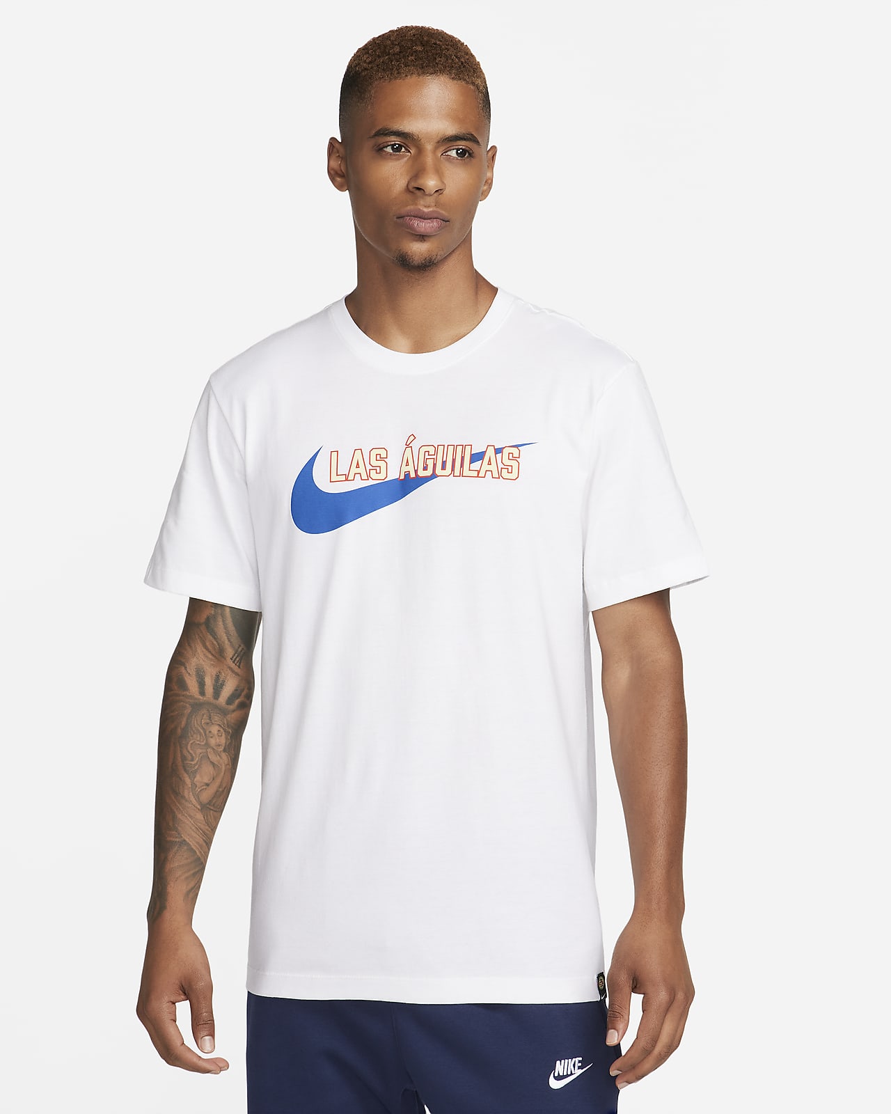 Nike club best sale tee white