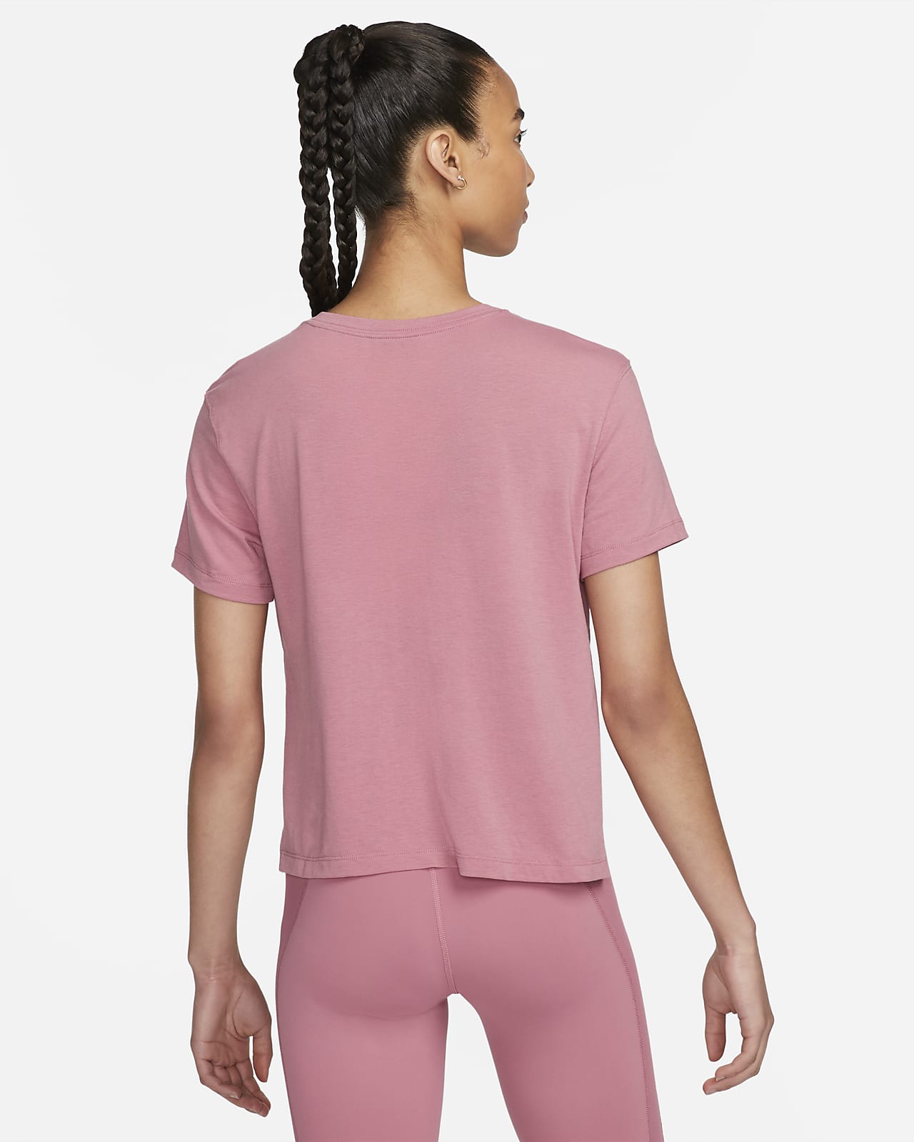 pink dri fit top