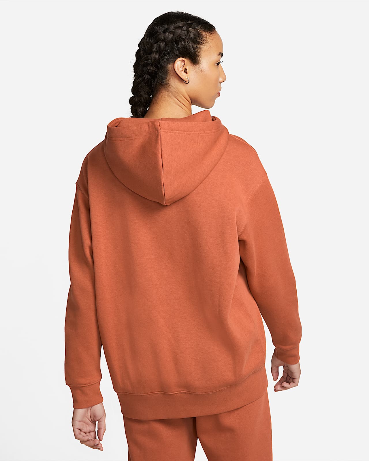 nike heritage velour crew sweatshirt
