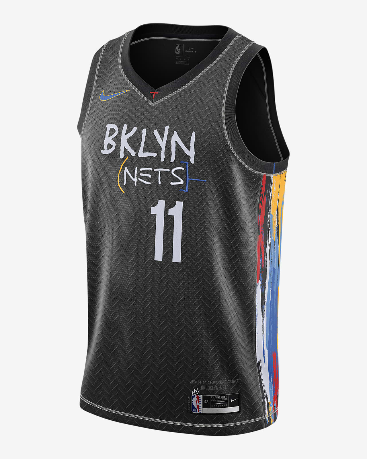 kyrie irving brooklyn nets jersey city edition