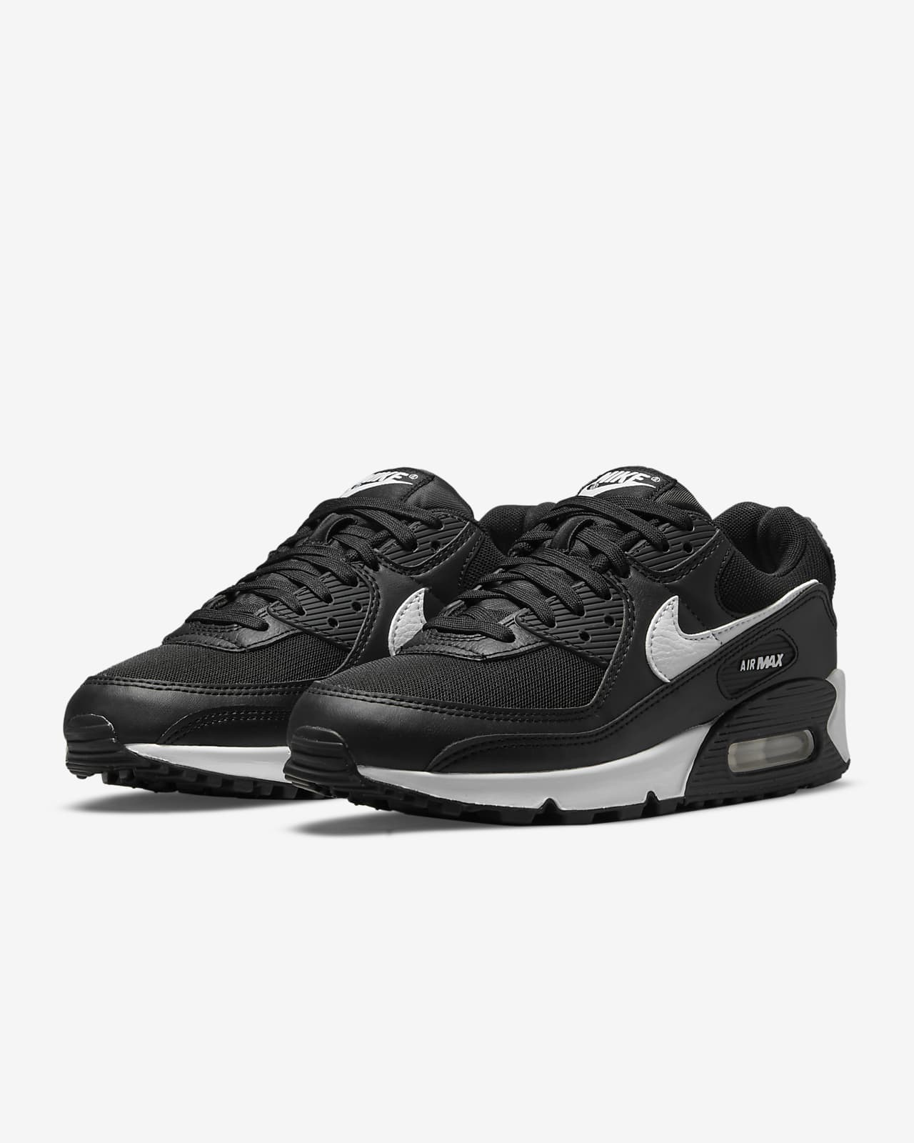 Womens nike air max 90 white and outlet black