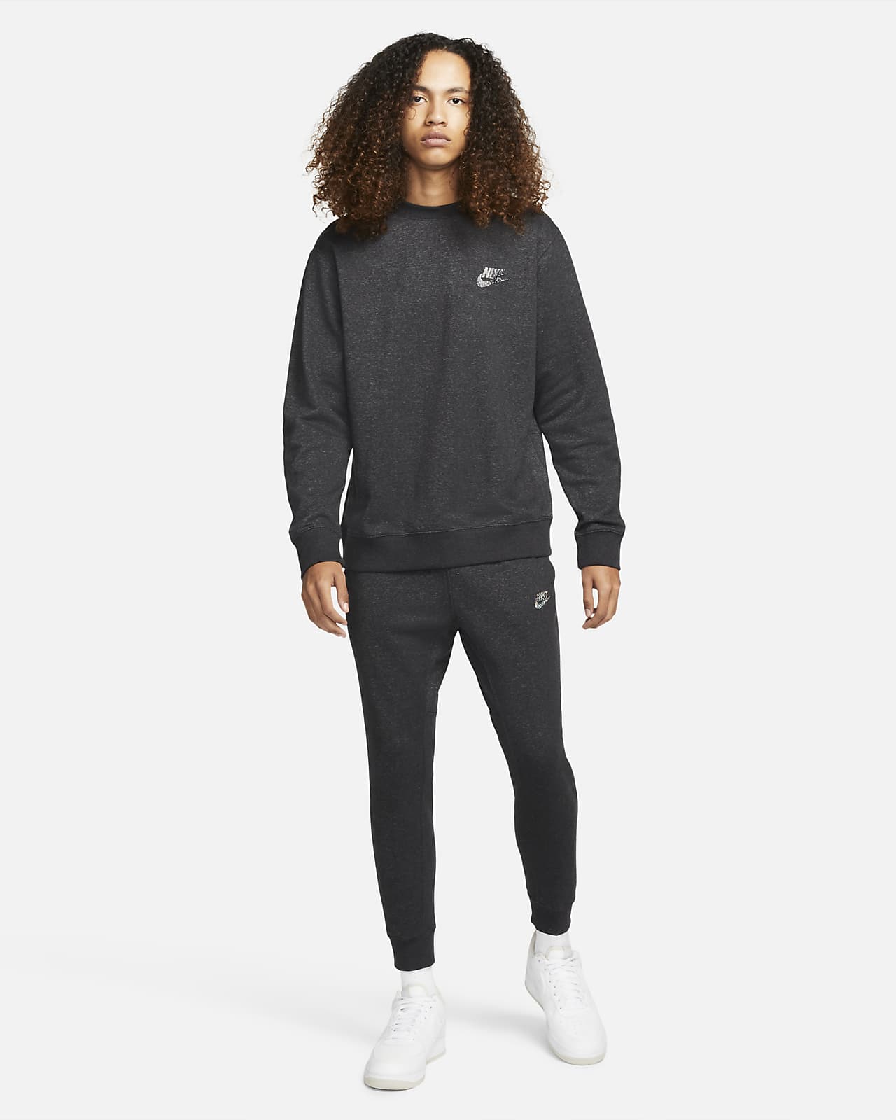 nike golf brushed crew neck