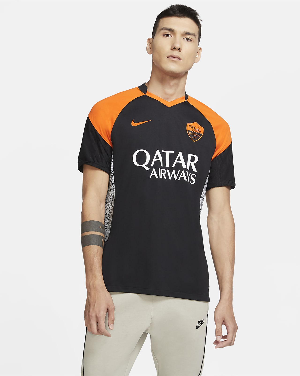 A S Rom 2020 21 Stadium Third Herren Fussballtrikot Nike De