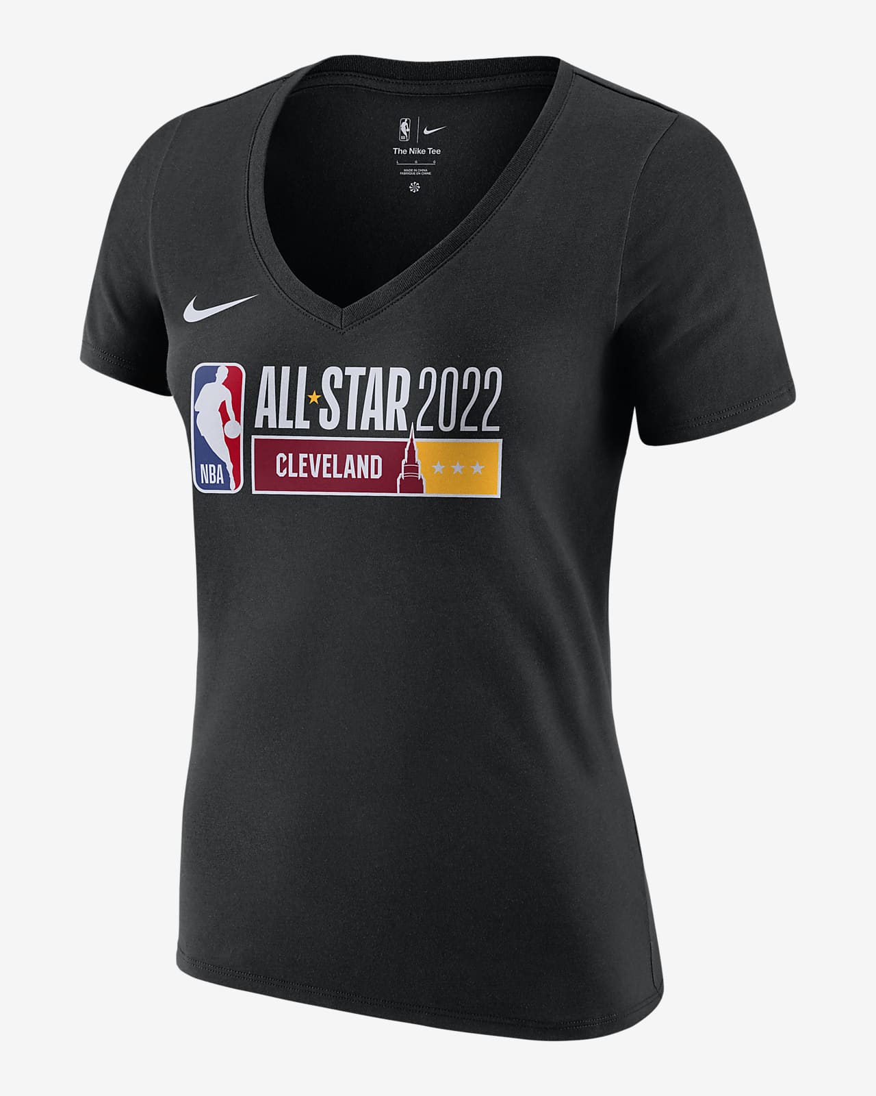 All-Star Essential 女款 Nike NBA 標誌 V 領 T 恤