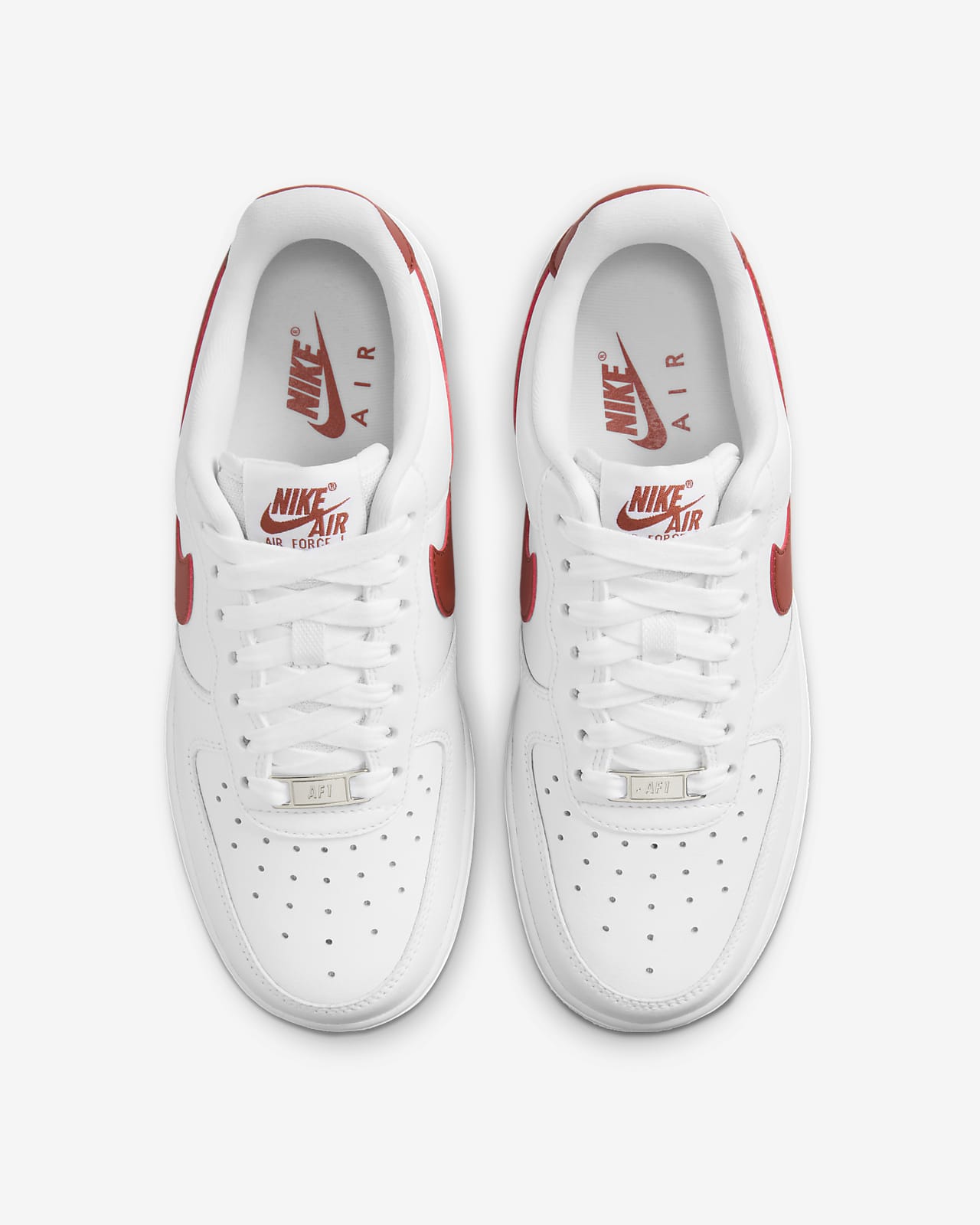 Air force 1 '07 women's hotsell 'glam' (red/gym red-white)