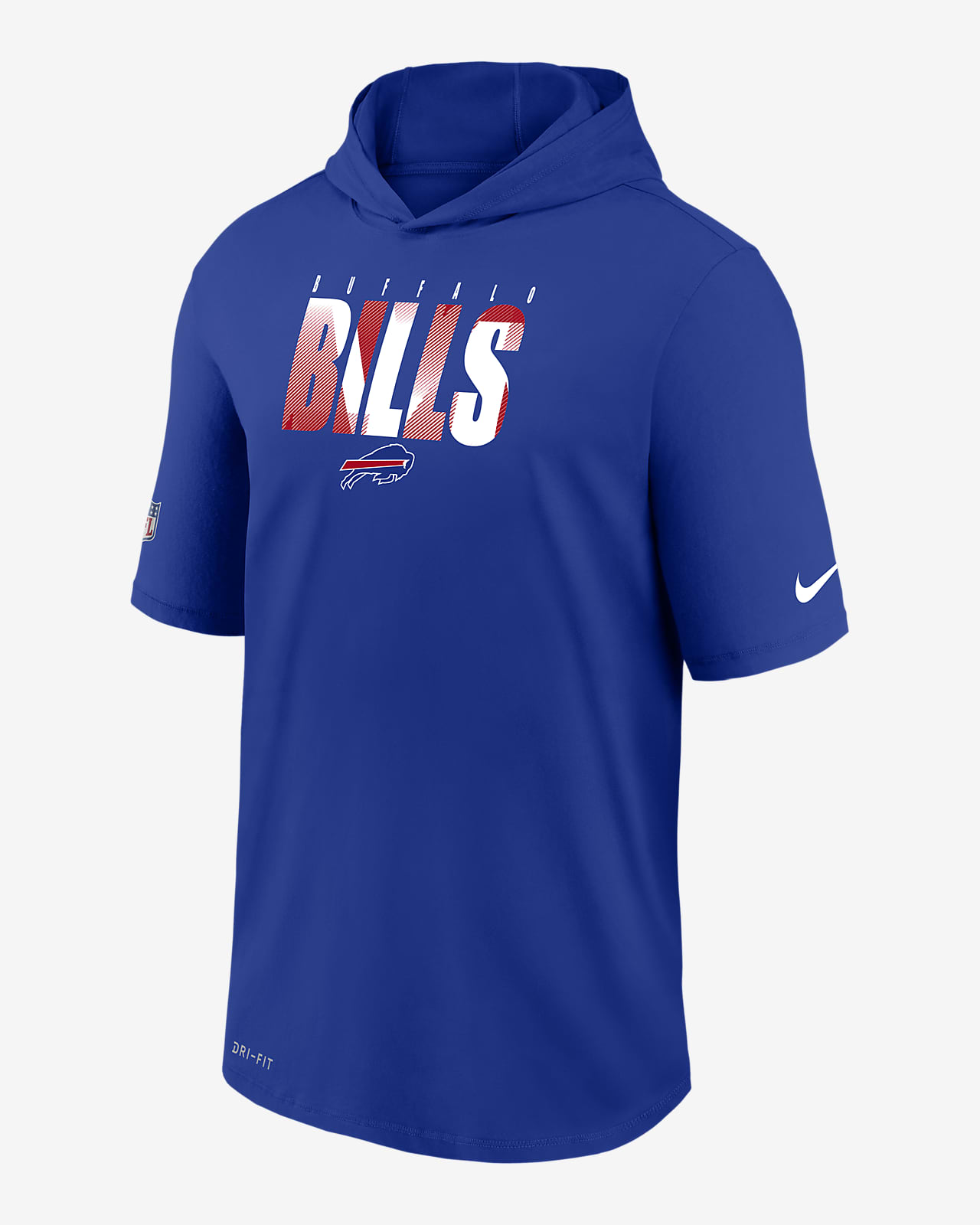 nike dri fit short sleeve hoodie