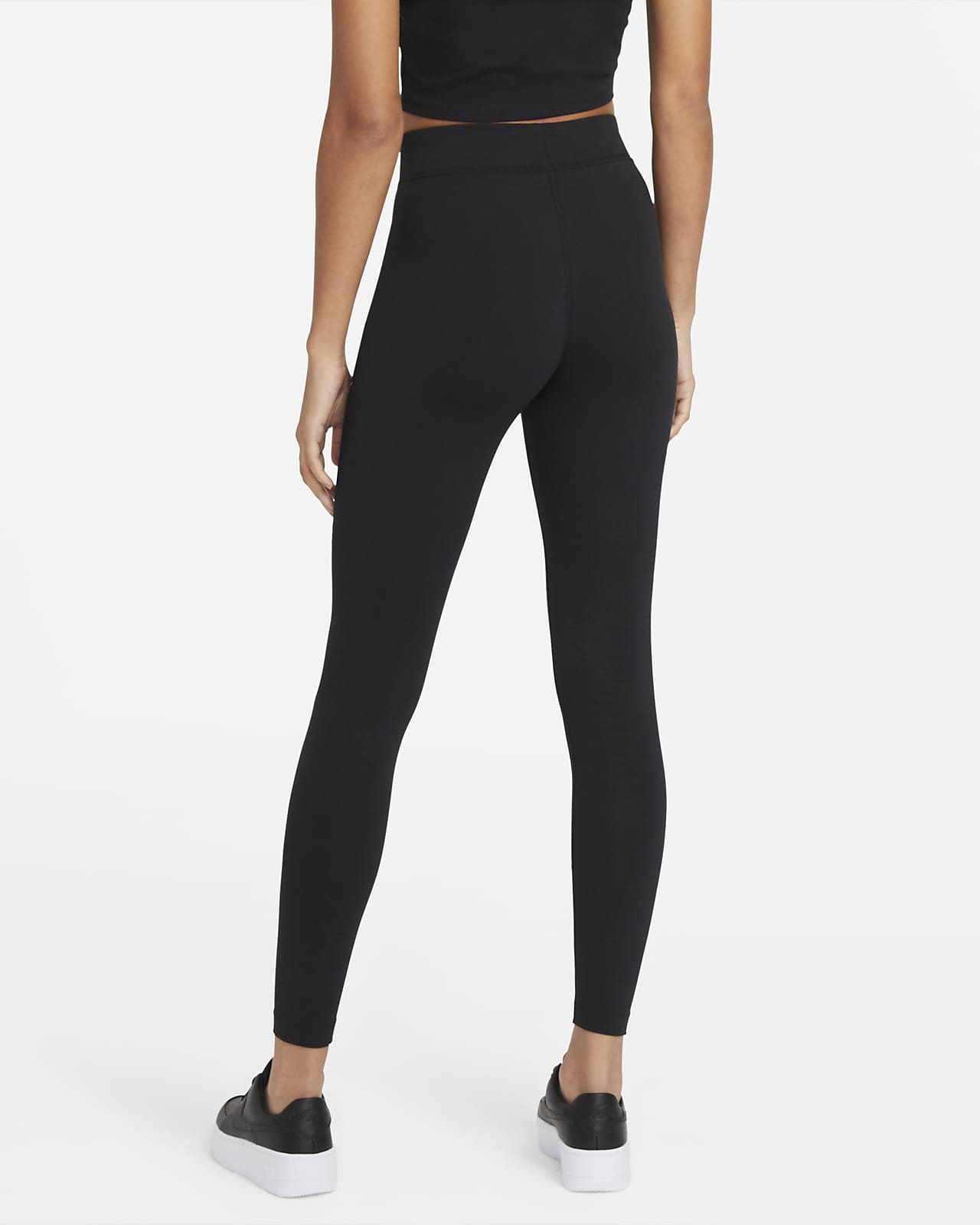 black high waisted nike leggings