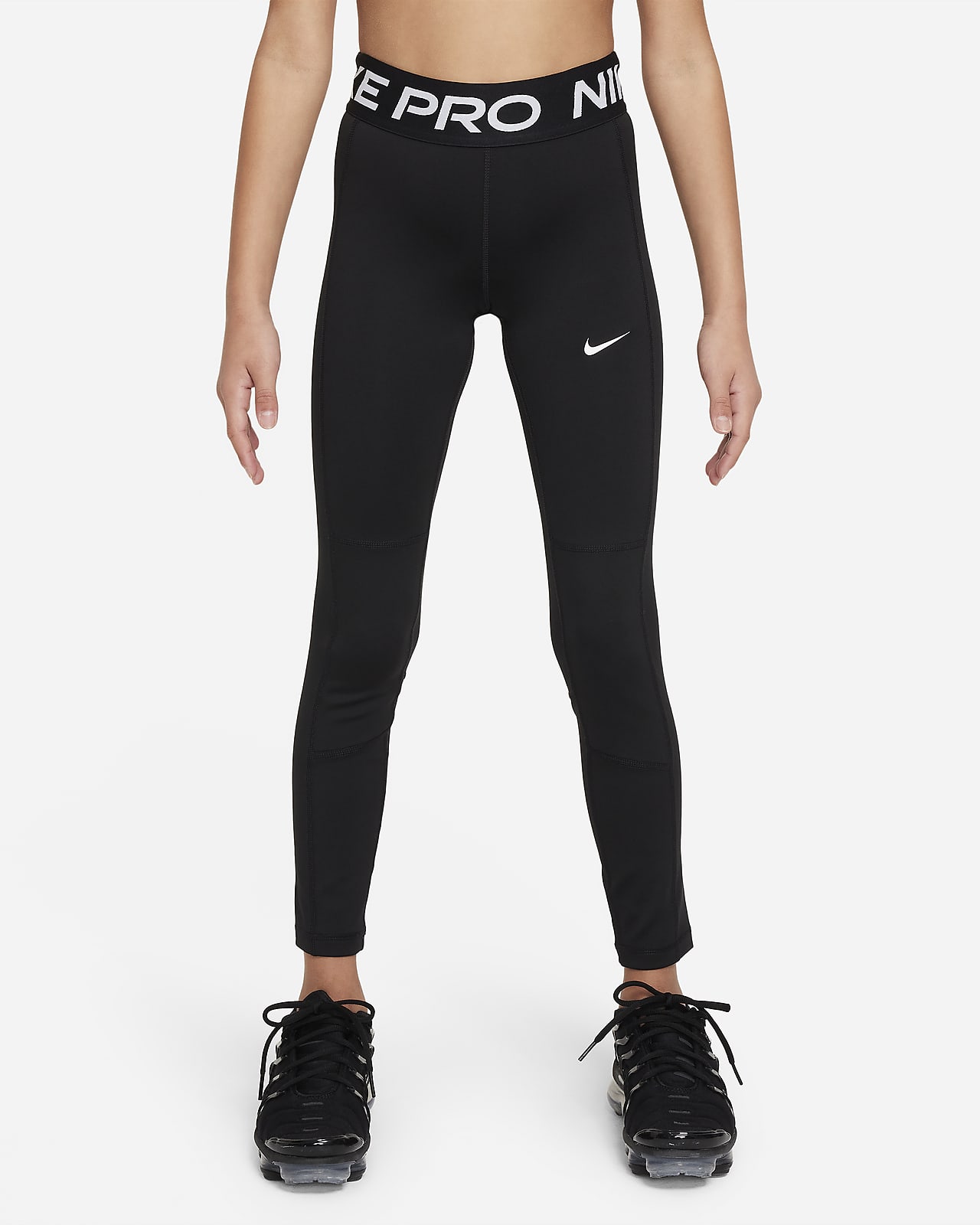 Nike Pro Leak Protection: Dívčí menstruační legíny Dri-FIT
