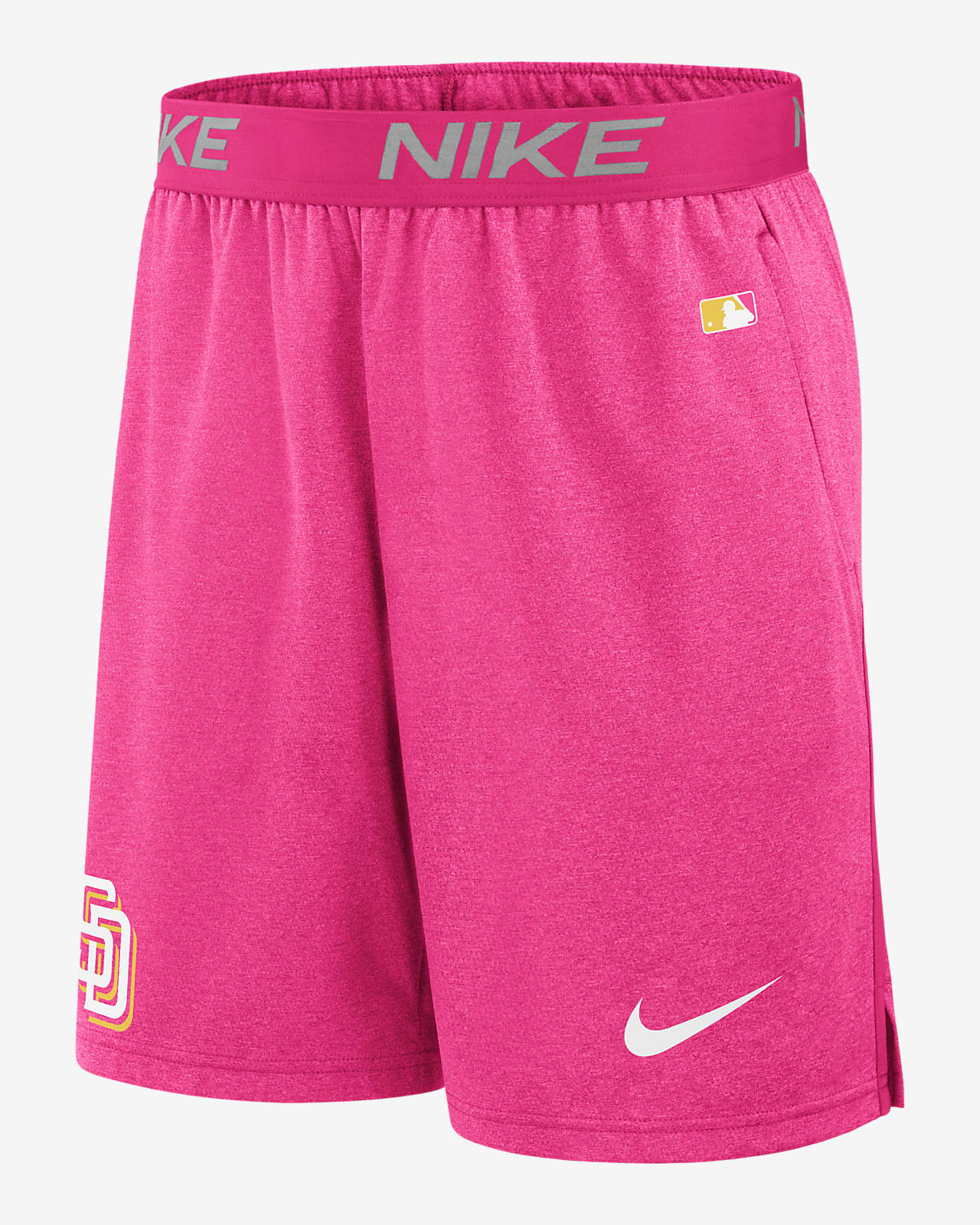 Shorts Nike Dri-FIT de la MLB para hombre San Diego Padres City Connect Practice