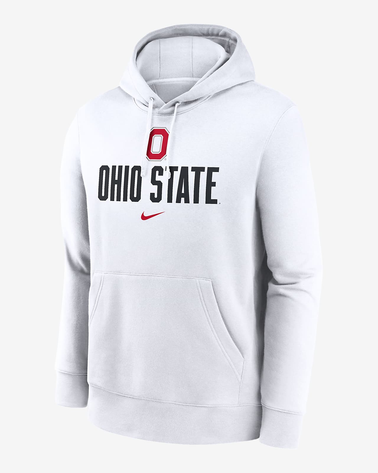 Ohio State Buckeyes Primetime Club Campus Men's Nike College Pullover Hoodie