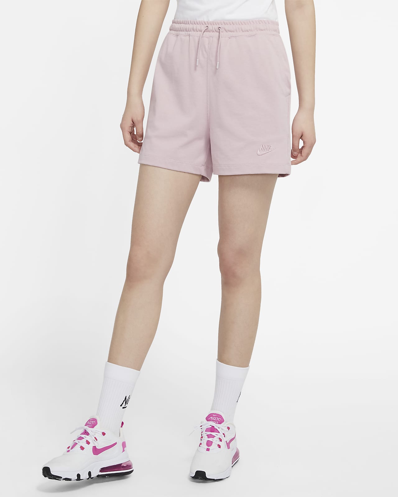 plum chalk nike shirt