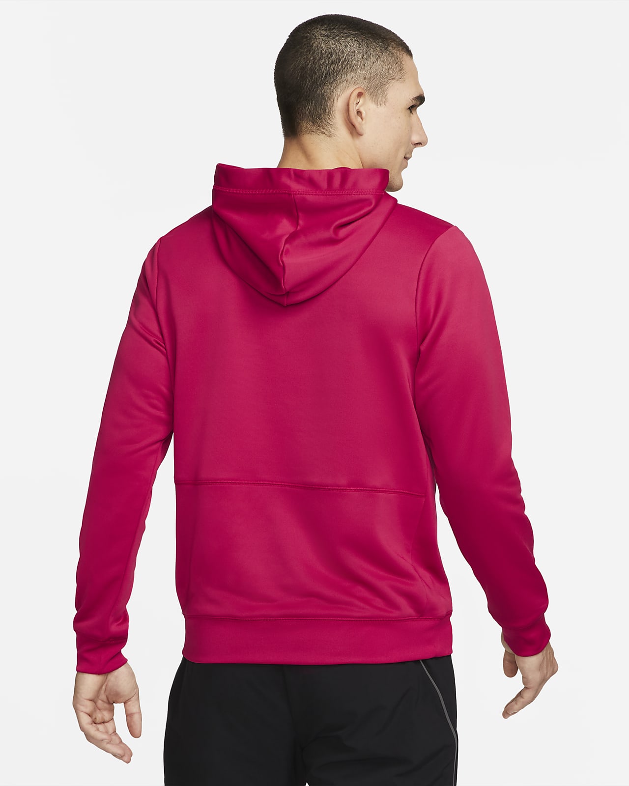 red nike football hoodie